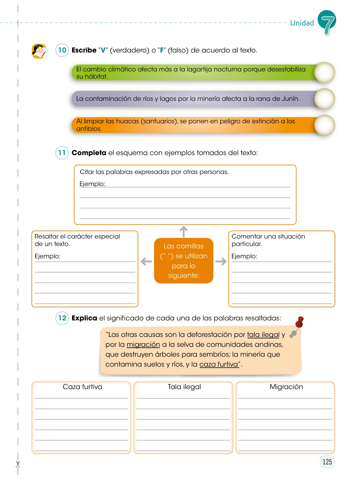 Página 126 de Comunicación 5 : cuaderno de trabajo para quinto grado de Educación Primaria 2019 · 2019