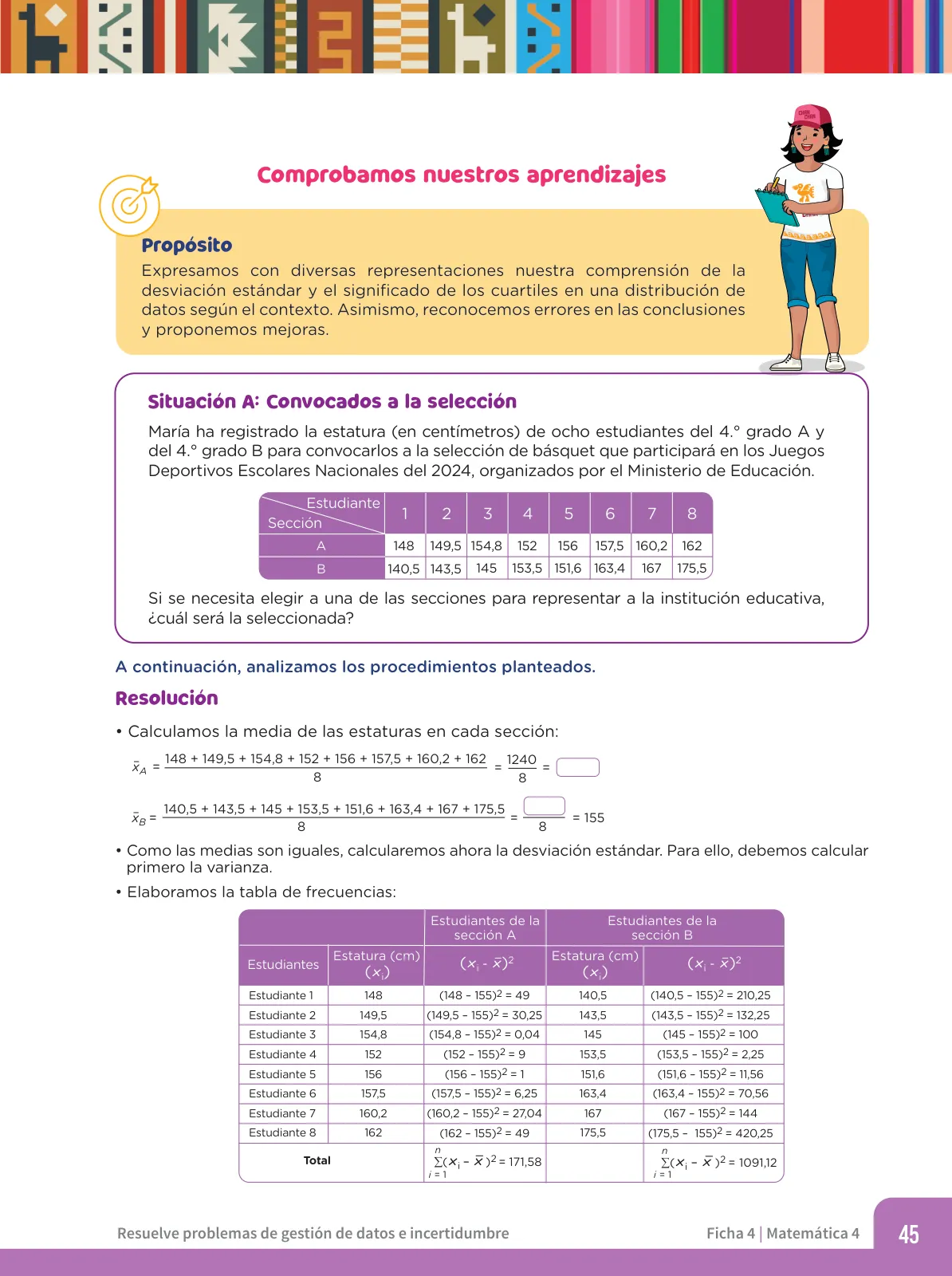 Miniatura página 47 de Fichas de Matemática 4 · 2024