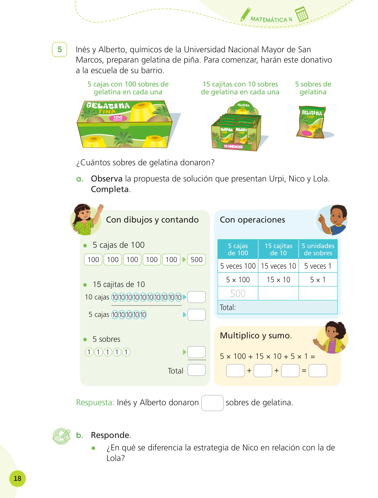 Miniatura página 20 de Cuadernillo de Matemática 4, cuarto grado de Primaria · 2023