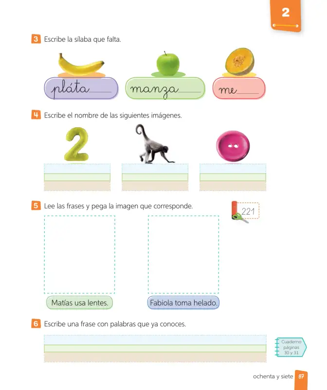 Página 202 de Lenguaje y Comunicación – Primero Básico | Texto del Estudiante MINEDUC – Descargar PDF · 2024