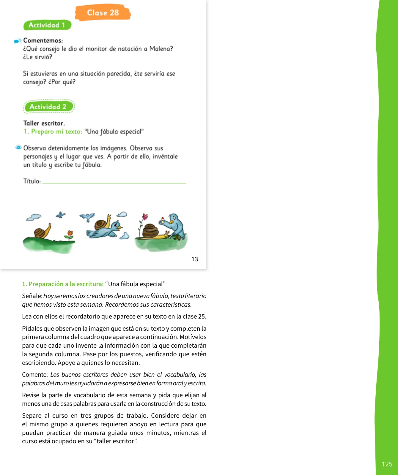 Miniatura página 126 de Lenguaje y Comunicación – Segundo Básico – Texto del Estudiante MINEDUC – Descargar PDF · 2024