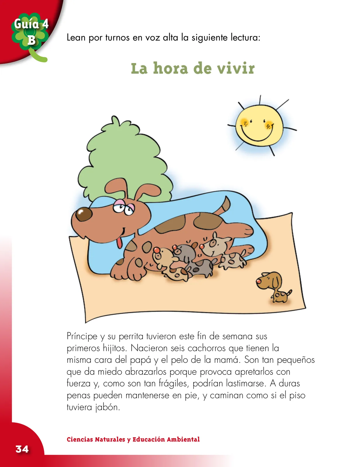 Miniatura página 34 de Ciencias Naturales 2° · Cartilla 01