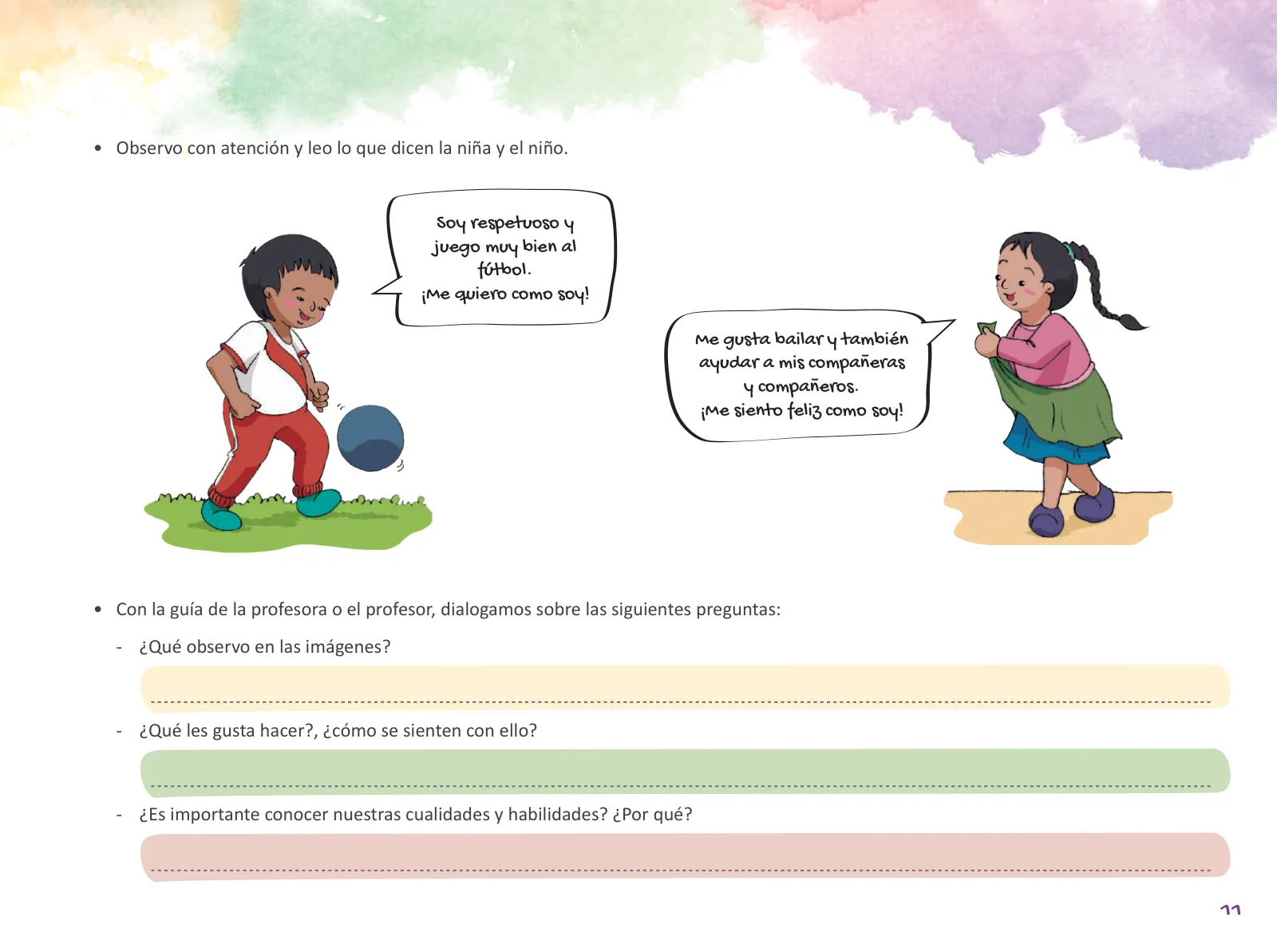 Miniatura página 13 de Cuadernillo de Tutoría Tercer Grado Educación Primaria 2019 · 2019