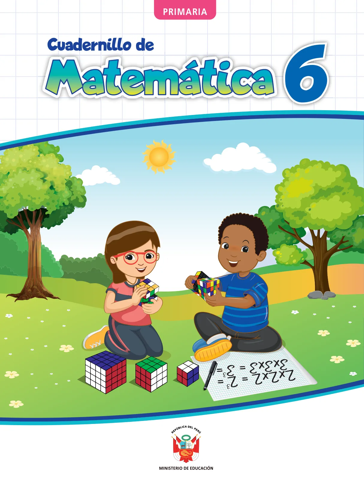 Miniatura página 1 de Cuadernillo de Matemática 6, sexto grado de Primaria ﻿ · 2023