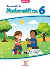 Portada de Cuadernillo de Matemática 6, sexto grado de Primaria · 2023