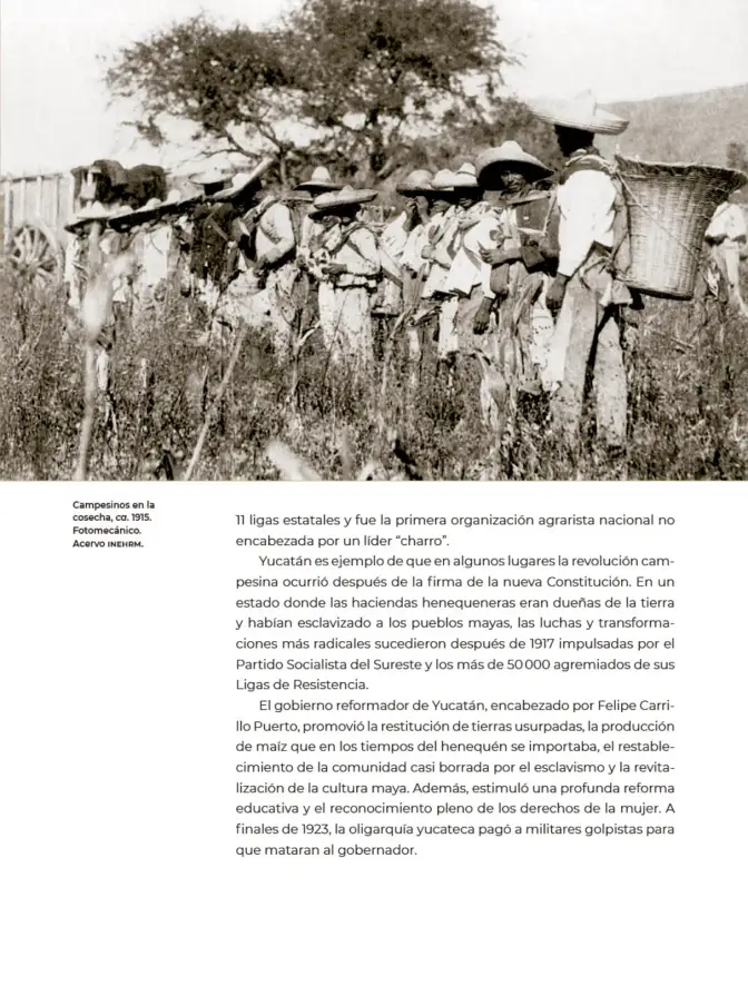 Página 284 de Historia del pueblo mexicano. Libro de Educación Secundaria Grado 1° Ciclo Escolar 2025 - 2026