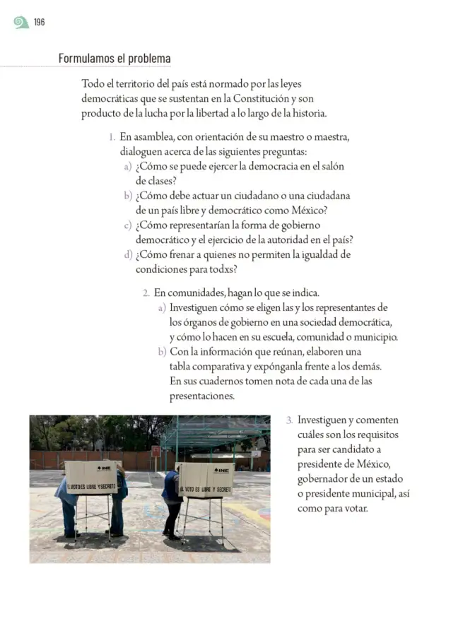 Página 199 de Proyectos de Aula. Libro de Educación Primaria Grado 6° Ciclo Escolar 2025 - 2026