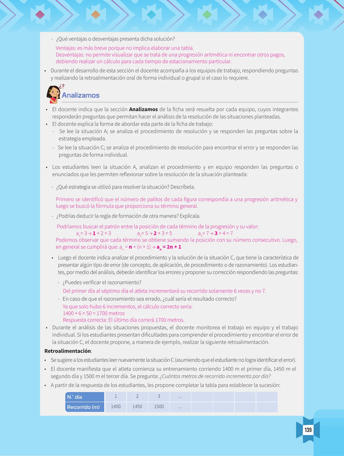 Página 141 de Resolvamos problemas 1 : manual para el docente 2018 · 2018