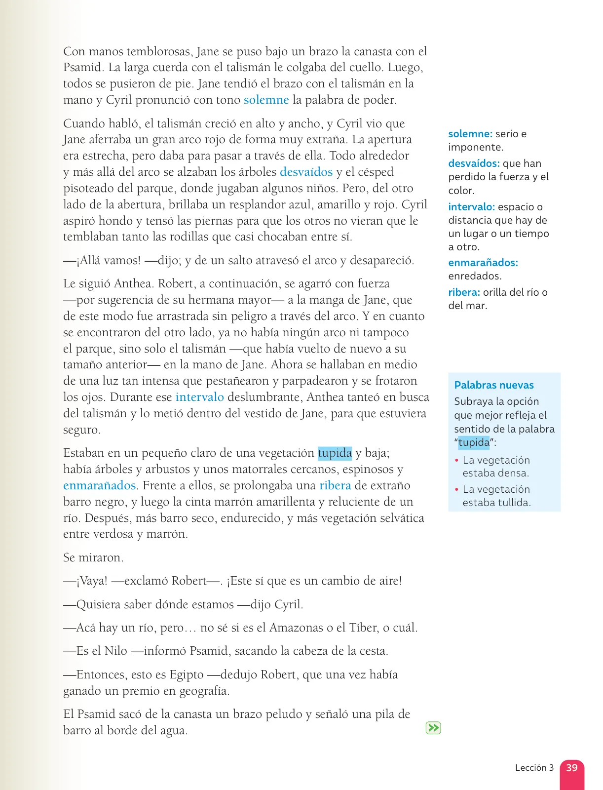 Página 41 de Lenguaje y Comunicación – Sexto Básico | Texto del Estudiante MINEDUC – Descargar PDF · 2024