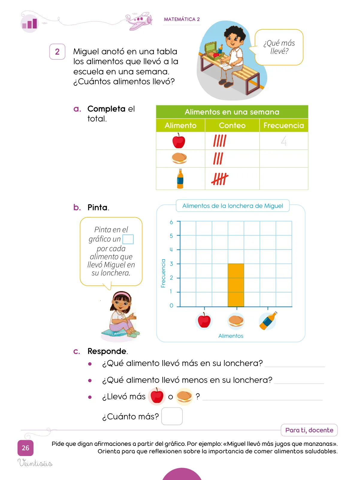 Miniatura página 28 de Cuadernillo de Matemática 2. Segundo grado de Primaria · 2024