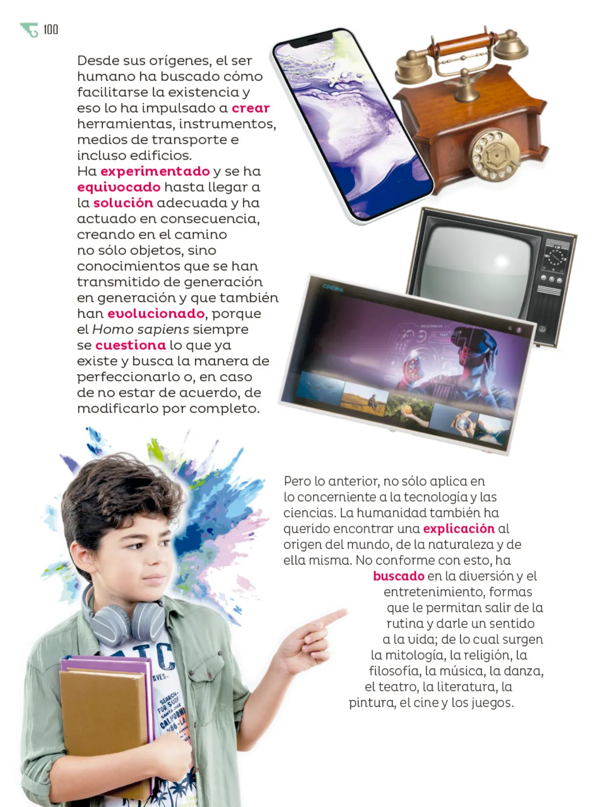 Página 101 de Múltiples lenguajes. Libro de Educación Primaria Grado 5° Ciclo Escolar 2025 - 2026