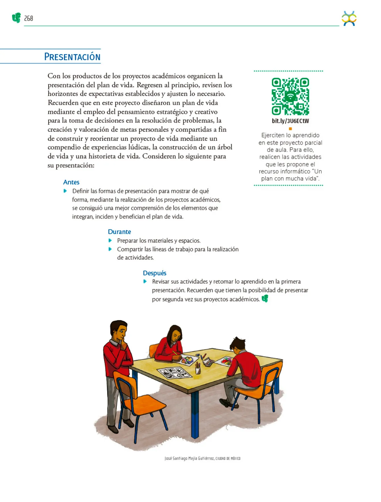 Miniatura página 269 de Colección Nanahuatzin. Nuestro libro de Proyectos. Tomo I.   Libro de Educación Telesecundaria Grado 3°  Ciclo Escolar 2025 - 2026