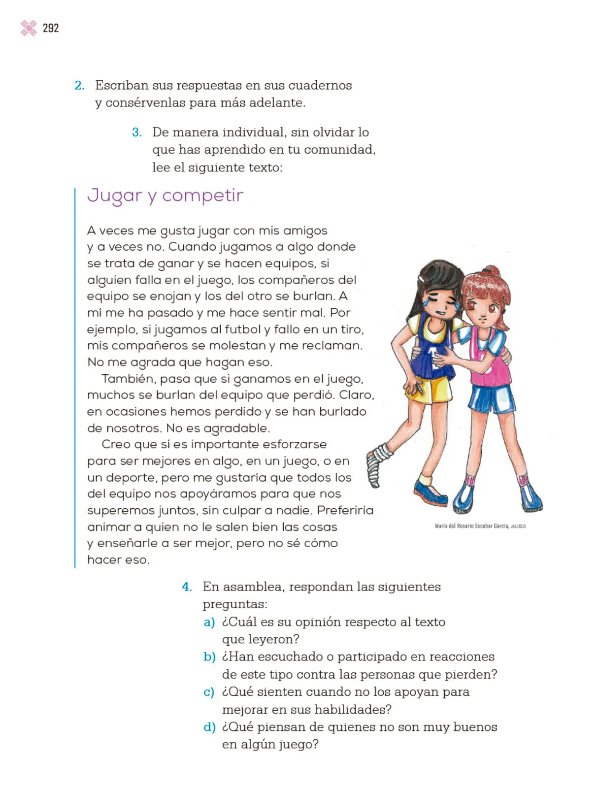 Miniatura página 295 de Proyectos Escolares.   Libro de Educación Primaria Grado 4°  Ciclo Escolar 2025 - 2026