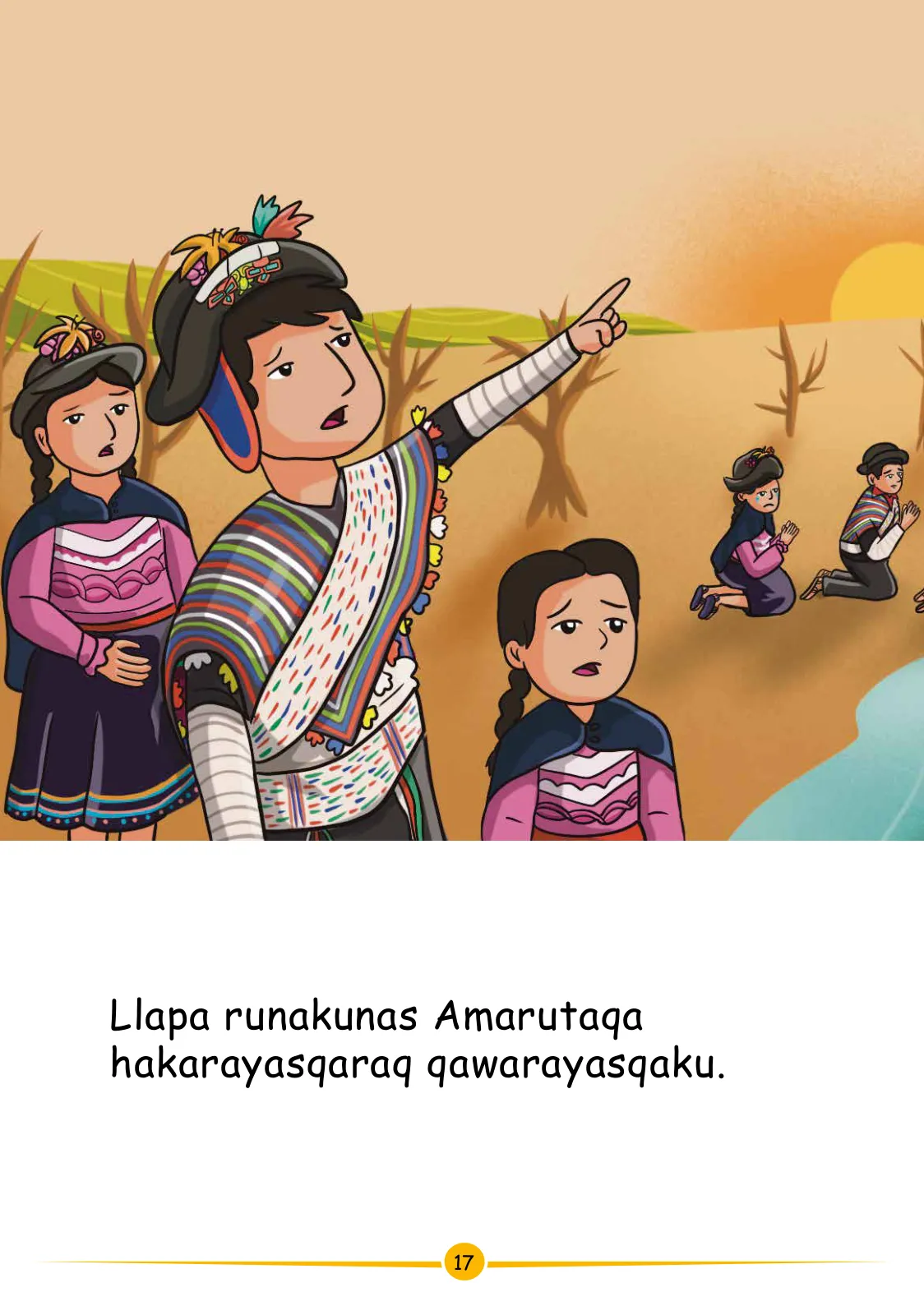 Página 19 de Qintiwan Amaru. Historias y relatos 4 - Inicial - Quechua chanka · 2023