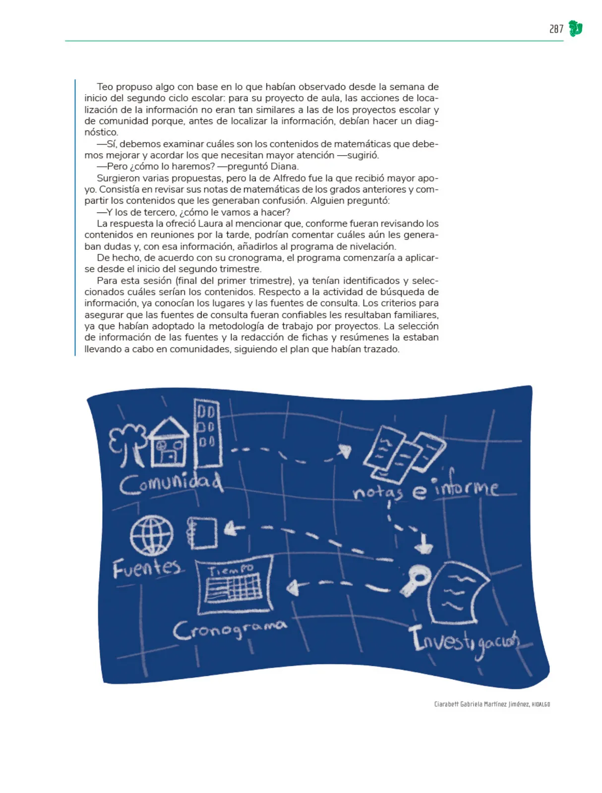 Página 288 de Colección Nanahuatzin. Nuestro libro de Proyectos. Tomo I.   Libro de Educación Telesecundaria Grado 3°  Ciclo Escolar 2025 - 2026