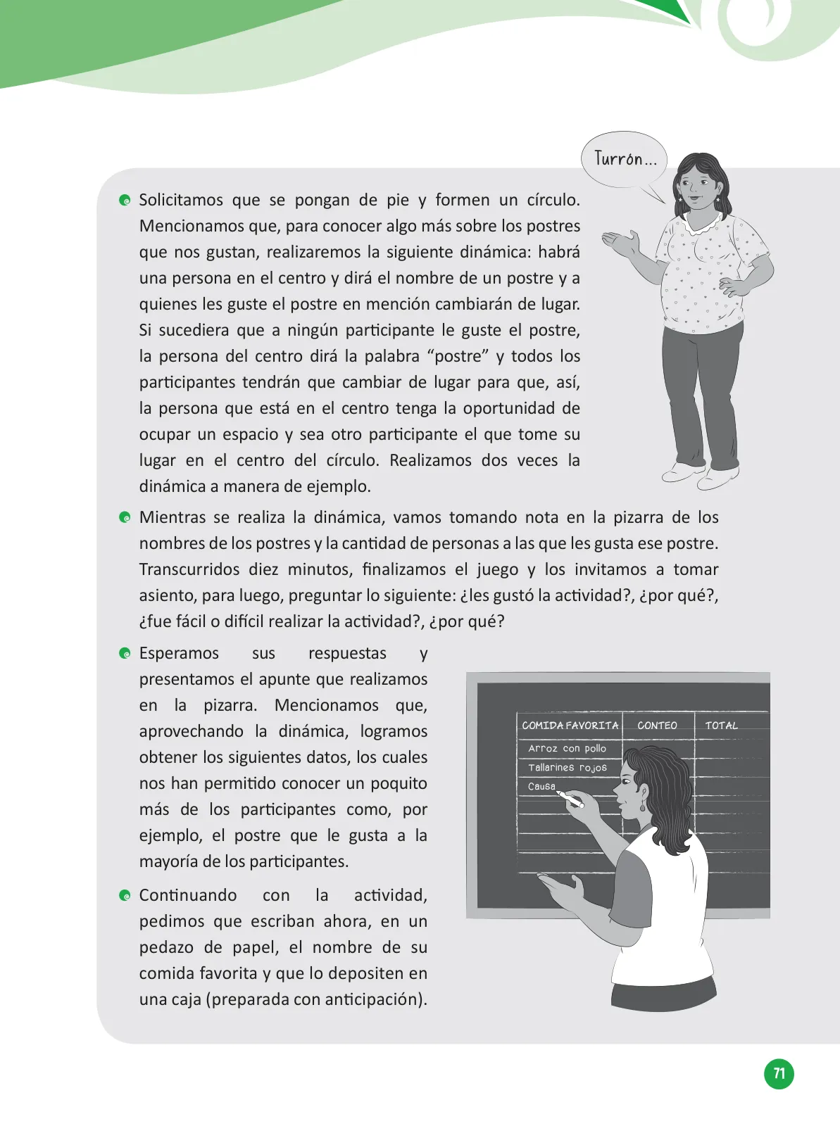 Miniatura página 73 de Guía para el trabajo docente con las familias del ciclo V de Primaria · 2016
