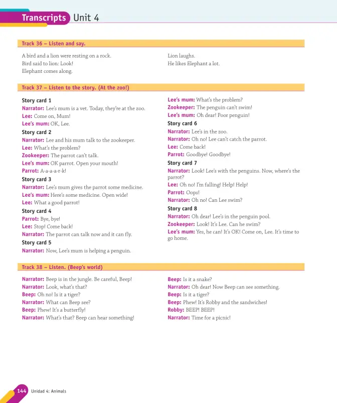 Página 146 de Inglés – Segundo Básico | Texto del Estudiante MINEDUC – Descargar PDF · 2024