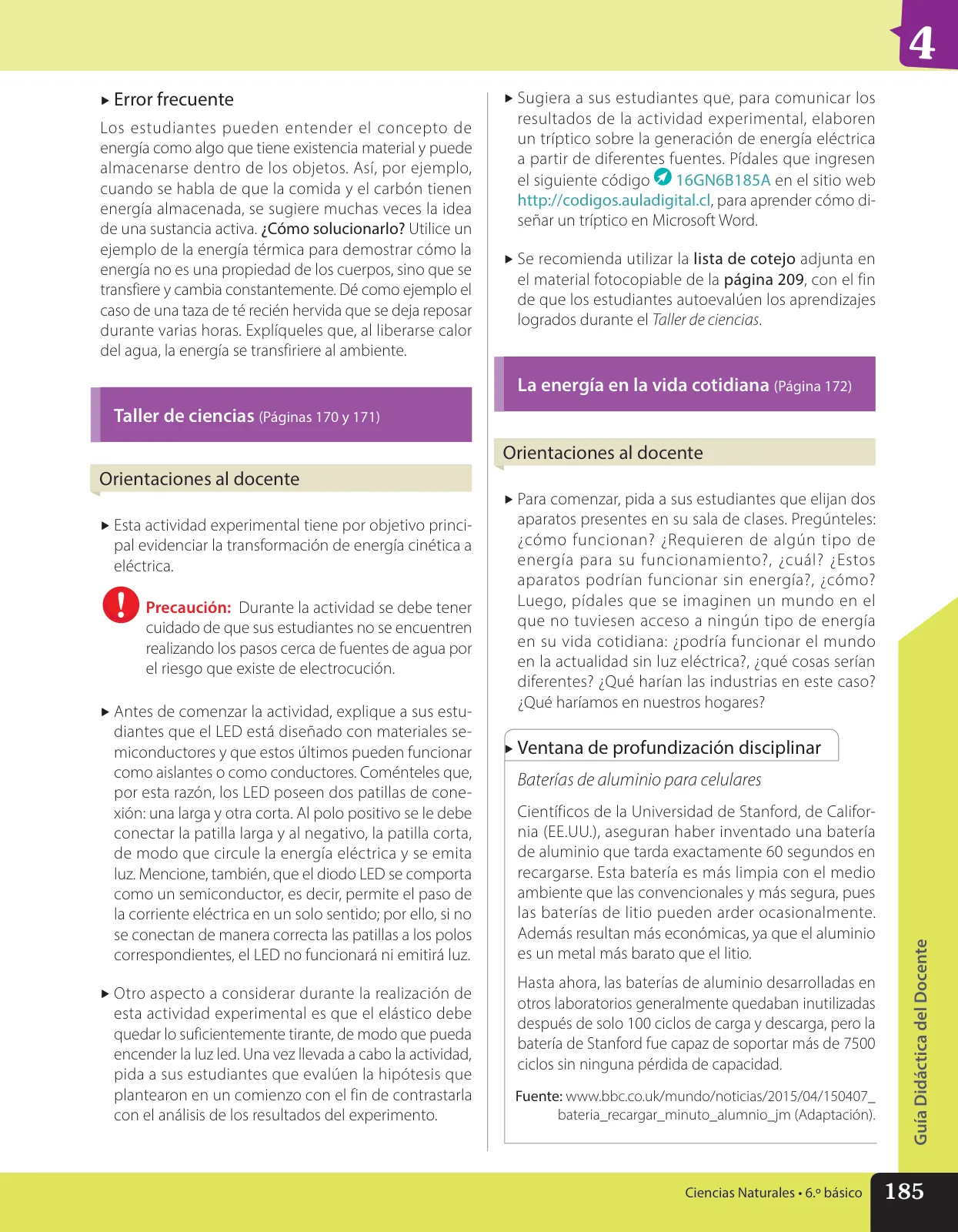 Página 26 de Libro de Ciencias Naturales – Quinto Básico | Texto del Estudiante MINEDUC – Descargar PDF · 2024