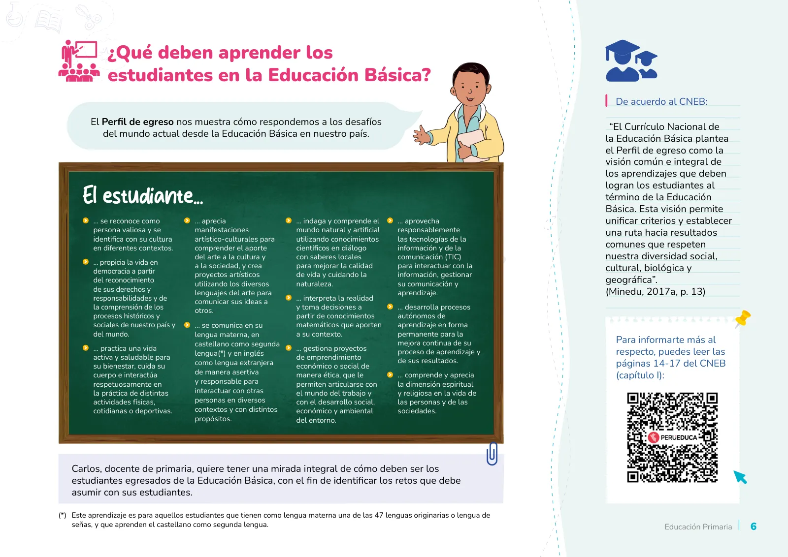 Miniatura página 6 de Orientaciones para el inicio del año escolar 2025 : educación primaria · 2025