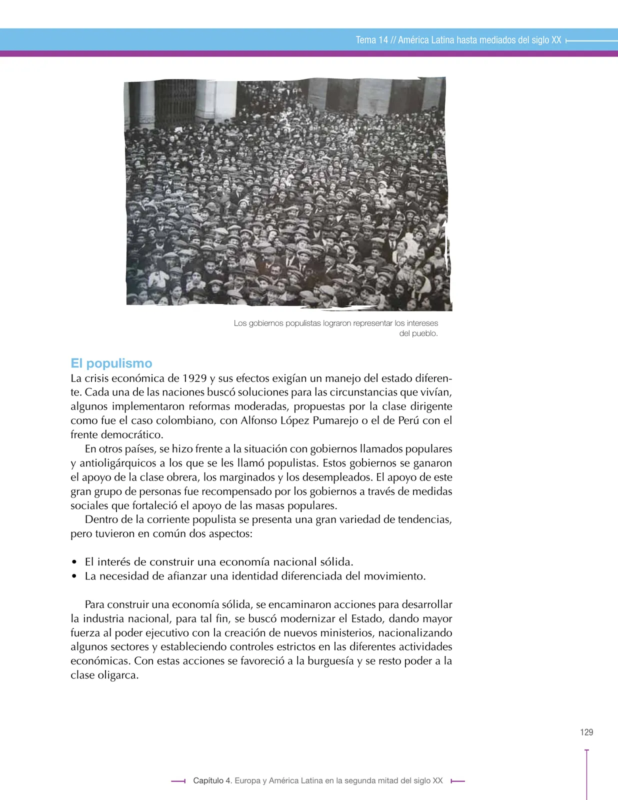 Miniatura página 129 de Ciencias Sociales 9° · Secundaria Activa