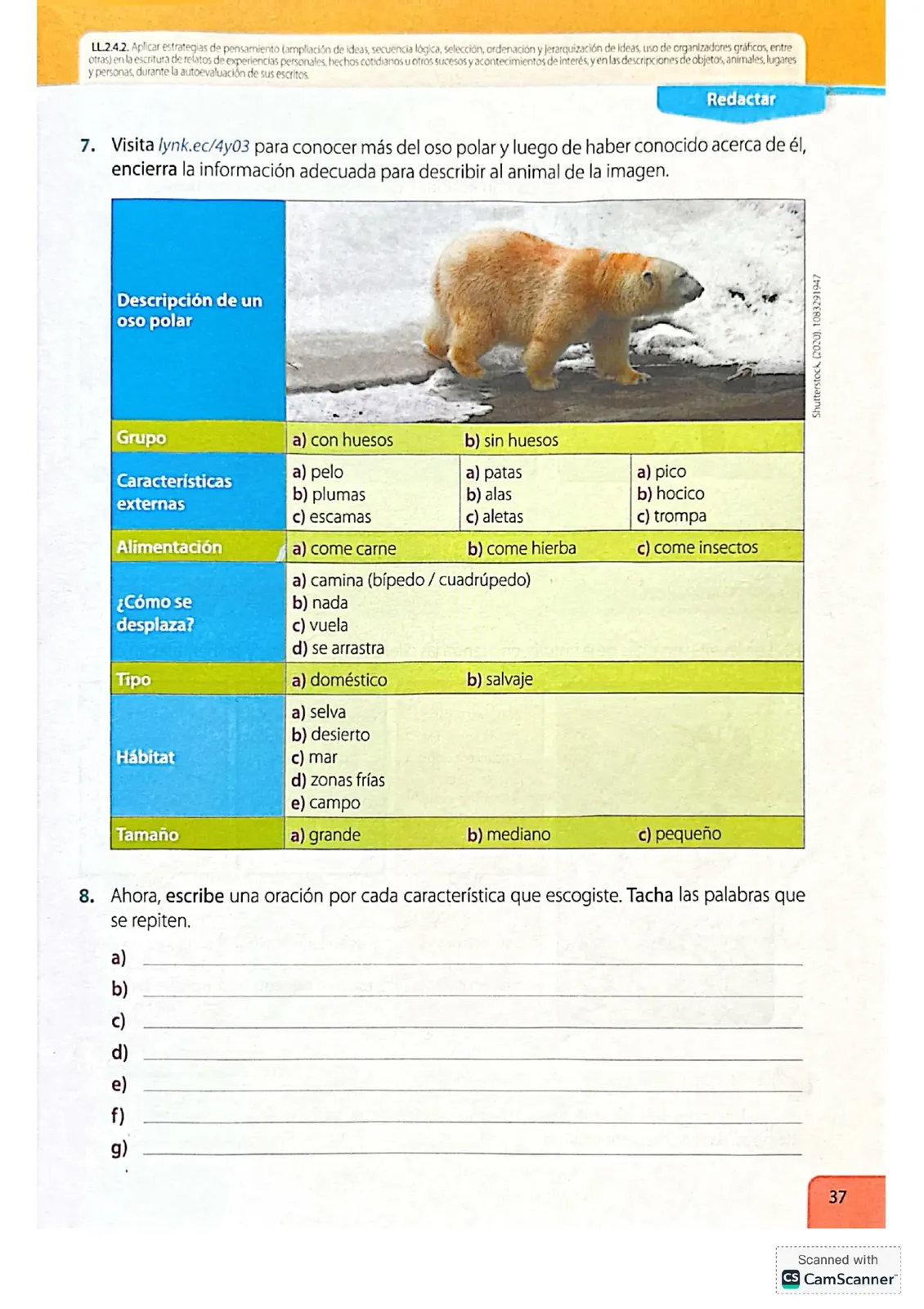 Página 37 de Lengua Y Literatura · 4 EGB · 2024