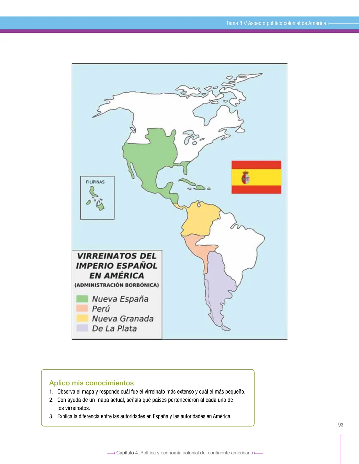 Miniatura página 93 de Ciencias Sociales 8° · Secundaria Activa