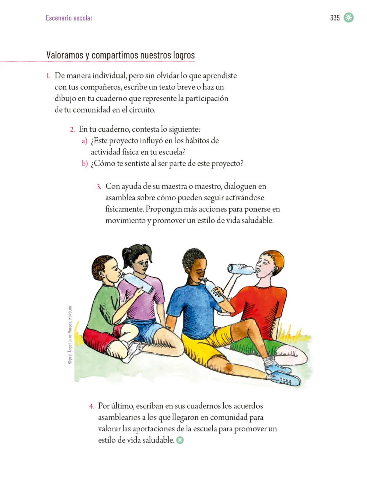 Página 338 de Proyectos Escolares. Libro de Educación Primaria Grado 5° Ciclo Escolar 2025 - 2026
