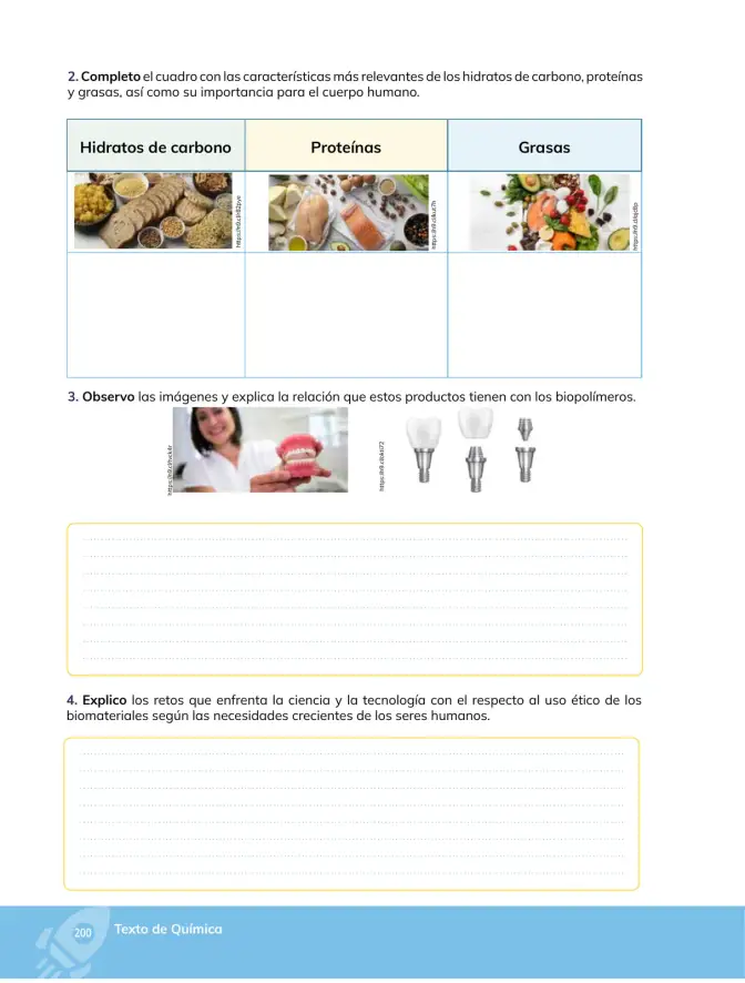Página 201 de Quimica 3° · Bgu 3 Quimica 2024 · 2024