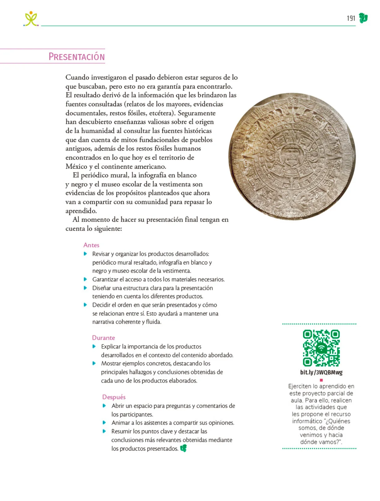 Miniatura página 192 de Colección Ximhai. Nuestro libro de Proyectos.  Tomo II.   Libro de Educación Telesecundaria Grado 1°  Ciclo Escolar 2025 - 2026