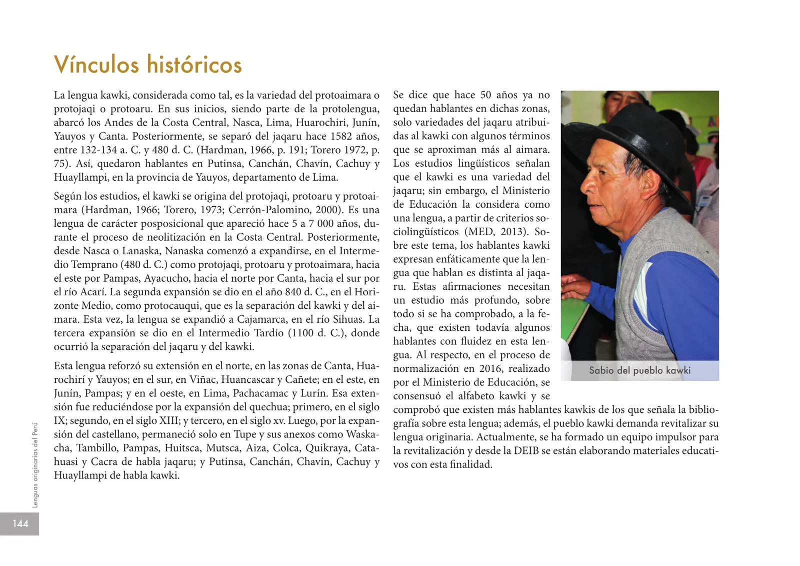Miniatura página 146 de Lenguas originarias del Perú · 2018