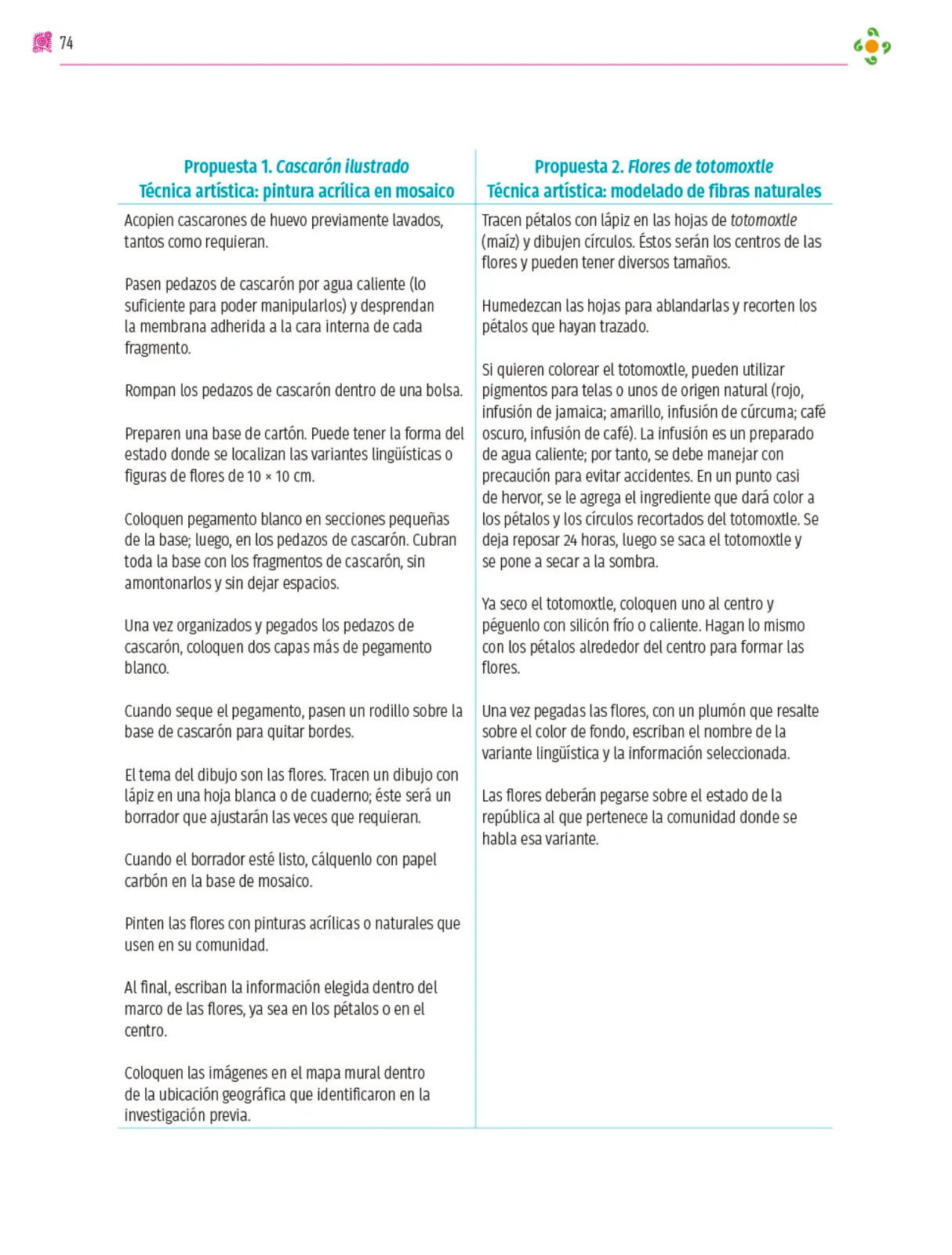 Página 75 de Colección Nanahuatzin. Nuestro libro de proyectos. Libro de Educación Secundaria Grado 3° Ciclo Escolar 2025 - 2026
