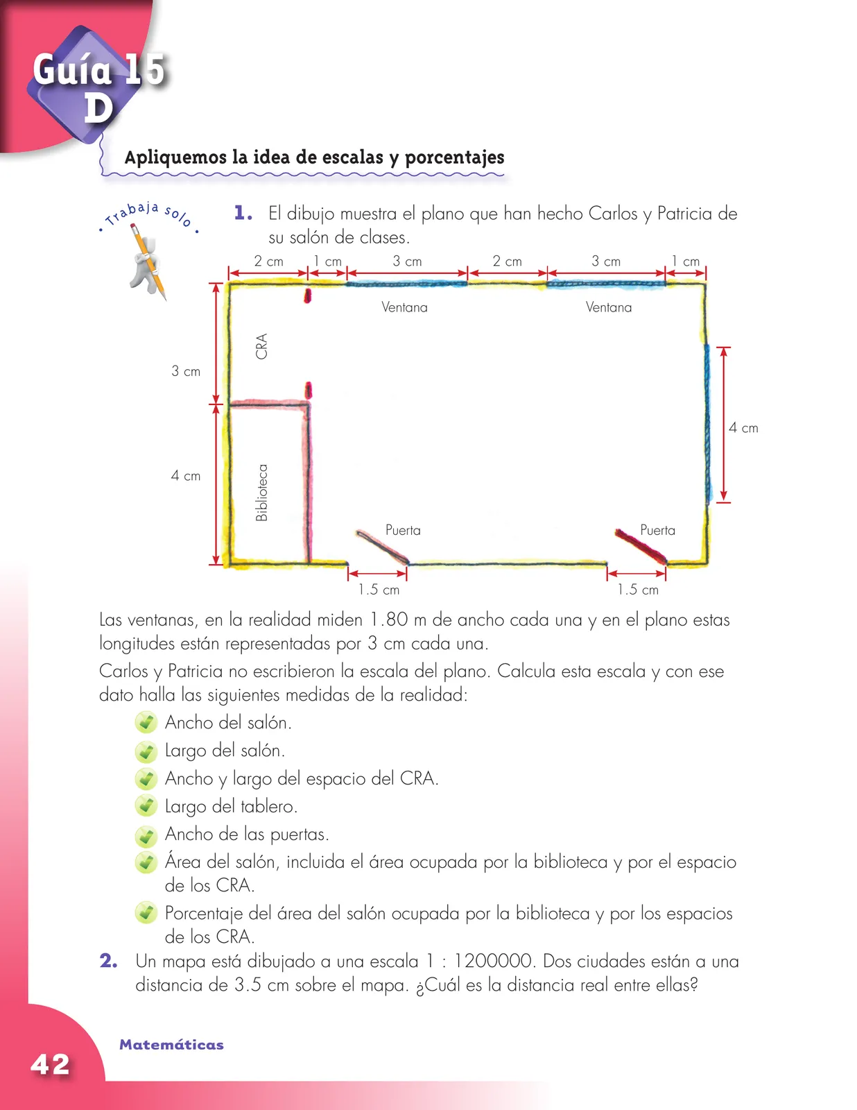 Miniatura página 42 de Matematica 5° · Cartilla 03