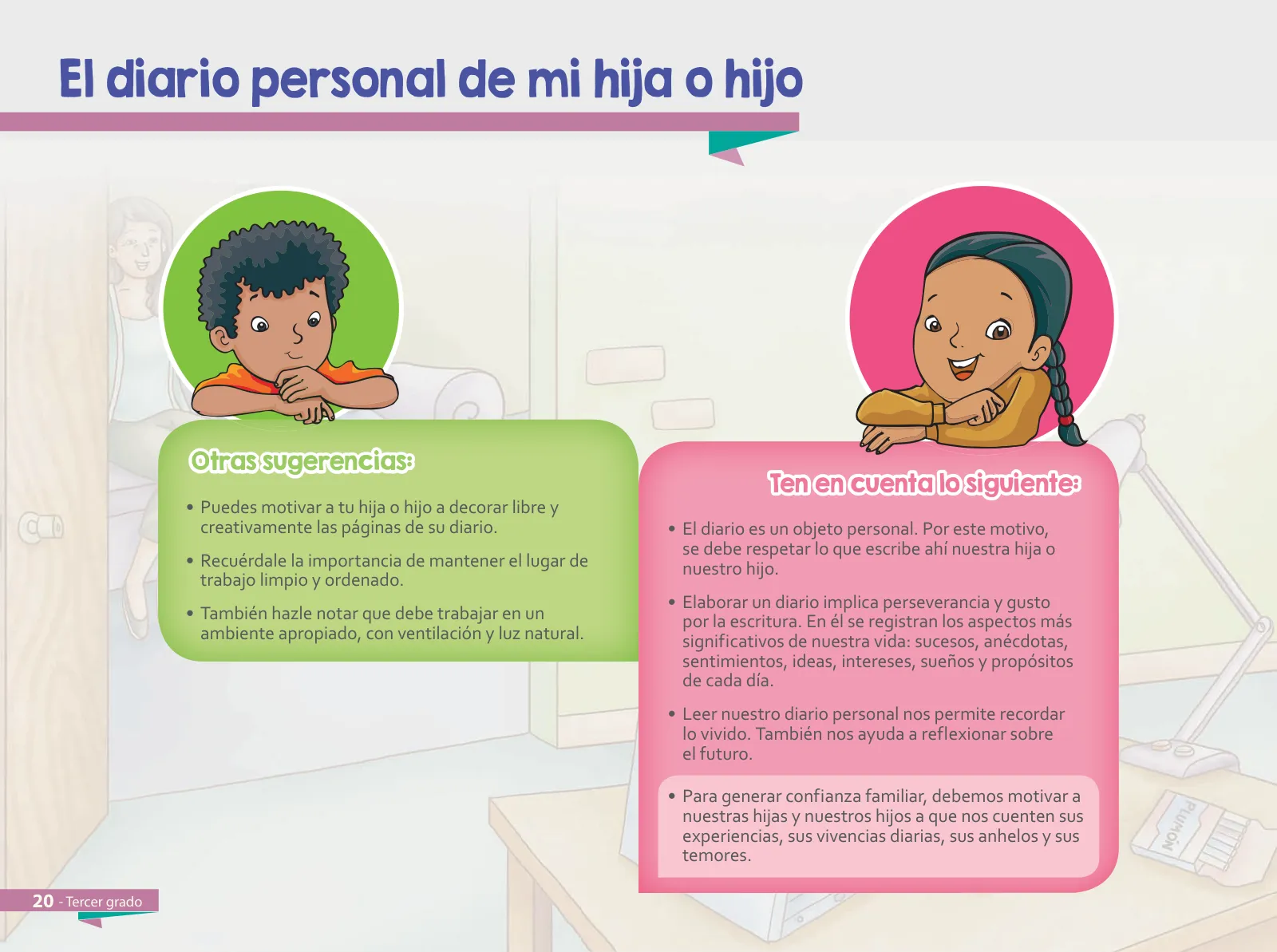 Página 22 de Aprendemos juntos en familia : guía dirigida a madres y padres. Tercer grado de Educación Primaria · 2019
