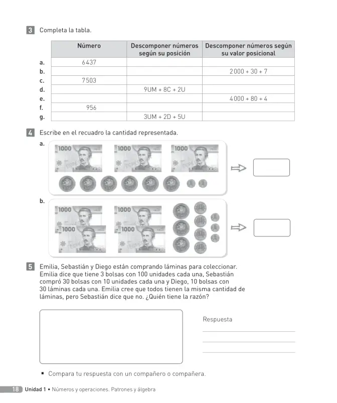 Página 19 de Matemática – Cuarto Básico | Texto del Estudiante MINEDUC – Descargar PDF · 2024
