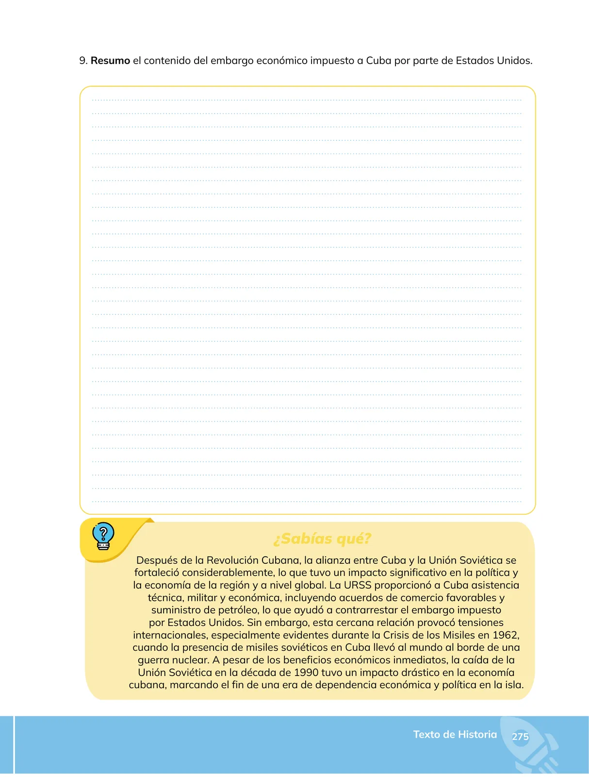 Página 276 de Historia · 2do BGU · 2024