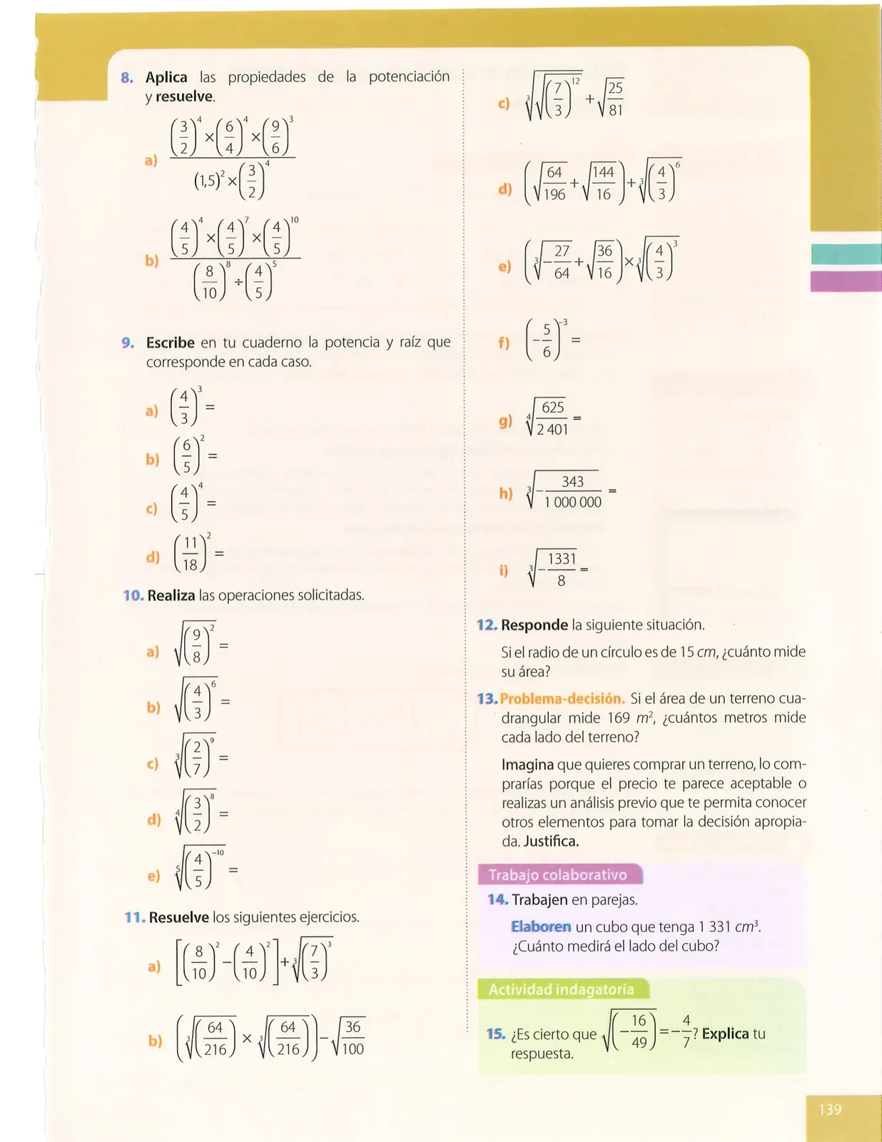 Miniatura página 139 de Matematica · 8 EGB · 2025