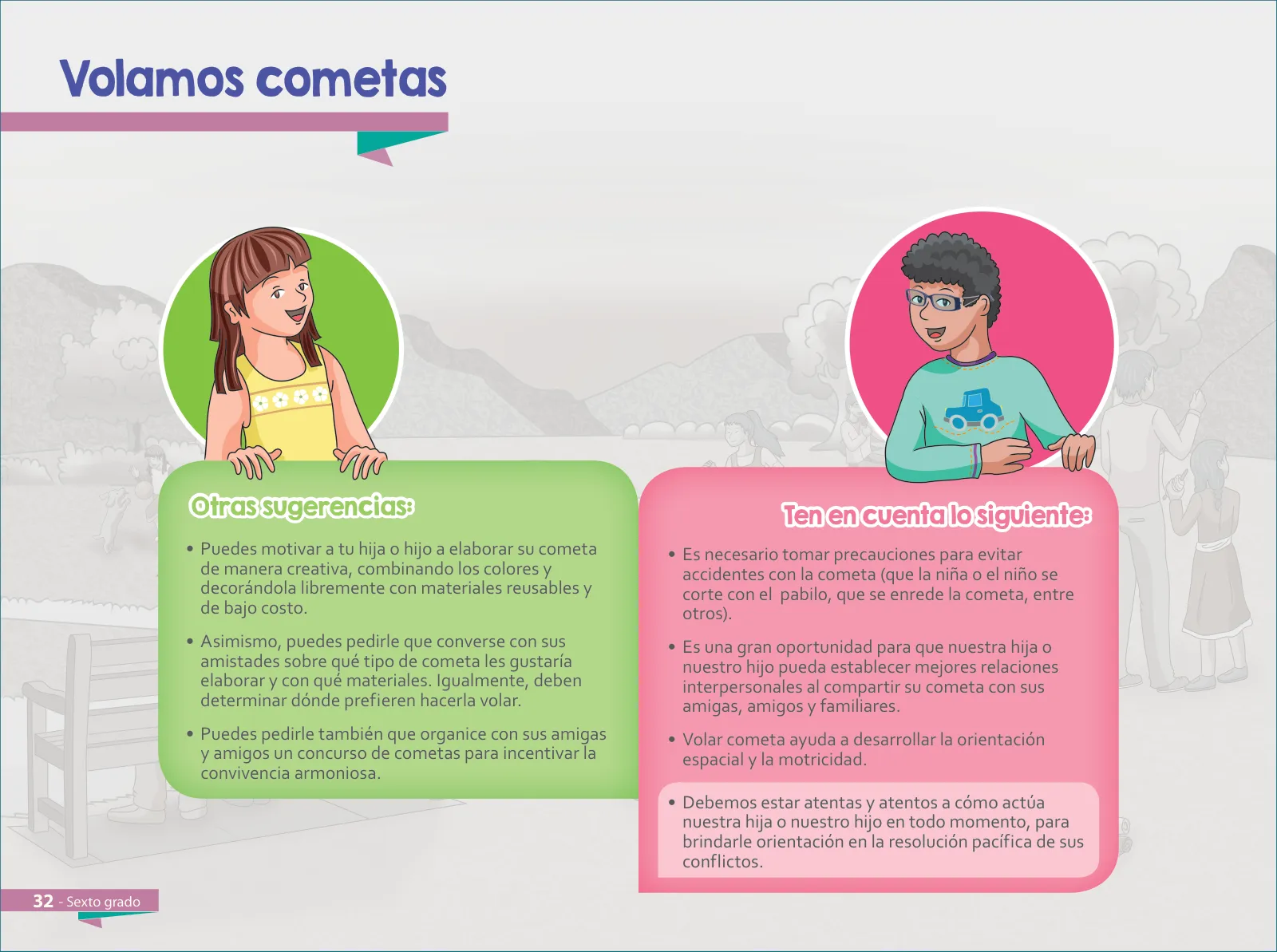 Miniatura página 34 de Aprendemos juntos en familia : guía dirigida a madres y padres. Sexto grado de Educación Primaria · 2019