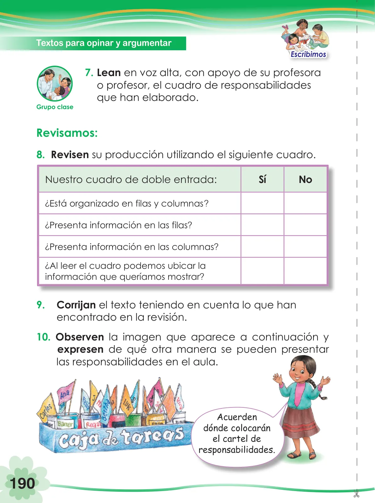 Página 192 de Comunicación 2 : cuaderno de trabajo para segundo grado de Educación Primaria 2019 · 2019