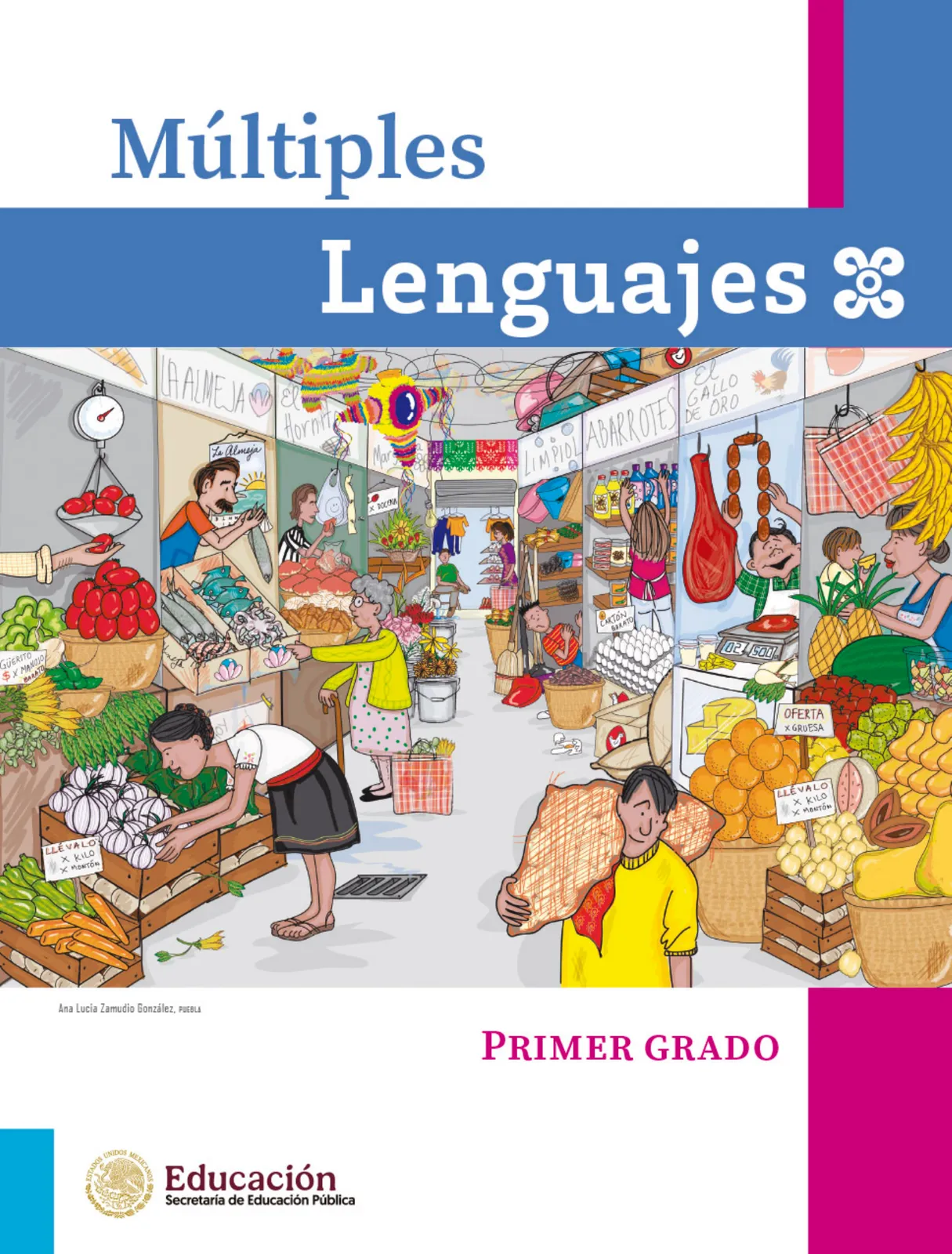 Miniatura página 2 de Múltiples lenguajes.   Libro de Educación Primaria Grado 1°  Ciclo Escolar 2025 - 2026