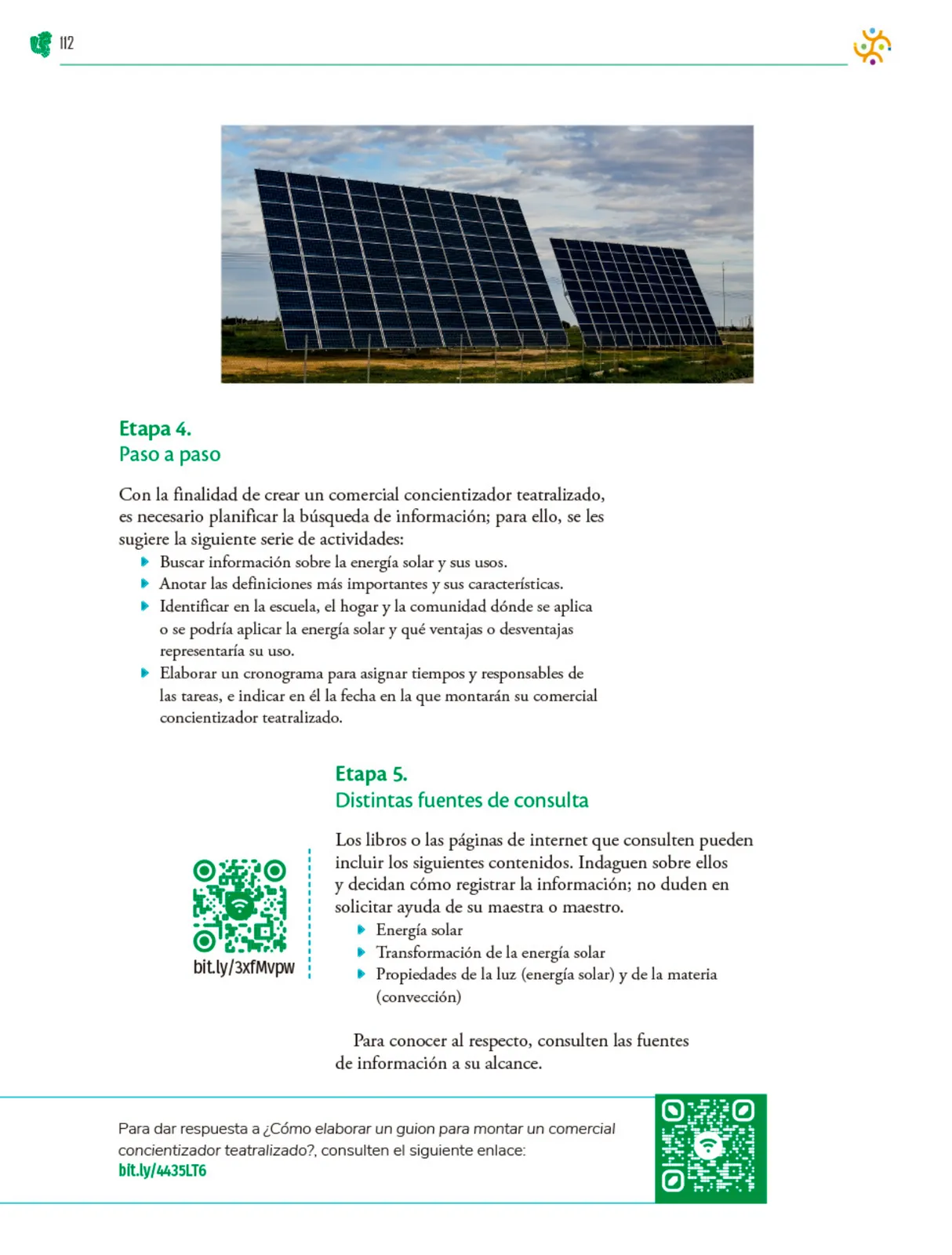 Miniatura página 113 de Colección Sk´asolil. Nuestro libro de Proyectos.  Tomo II.  Libro de Educación Telesecundaria Grado 2°  Ciclo Escolar 2025 - 2026