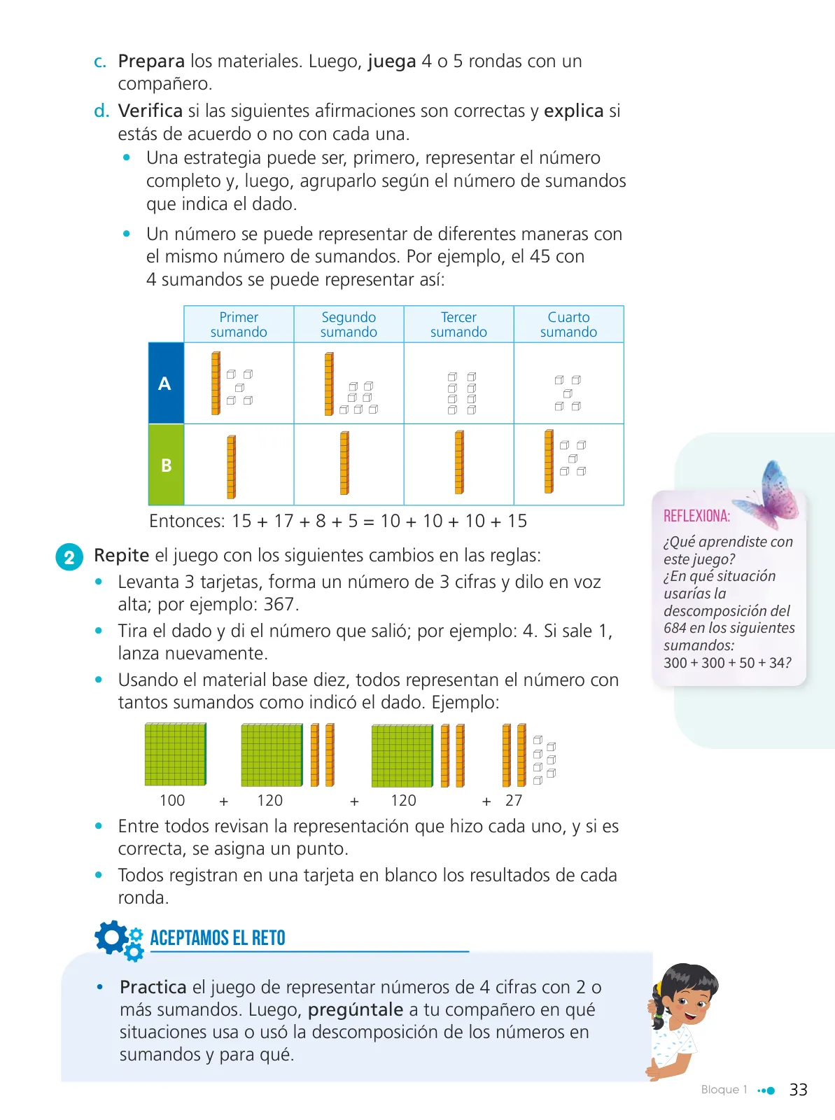 Página 35 de Texto de Matemática 4. Cuarto grado de Primaria · 2024