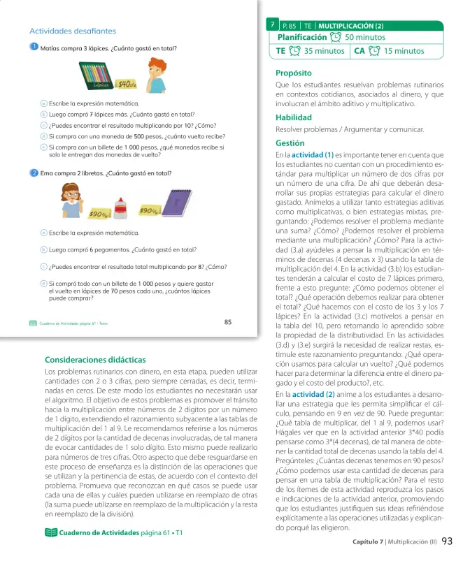 Página 95 de Sumo Primero – Tercero Básico | Texto del Estudiante MINEDUC – Descargar PDF · 2024