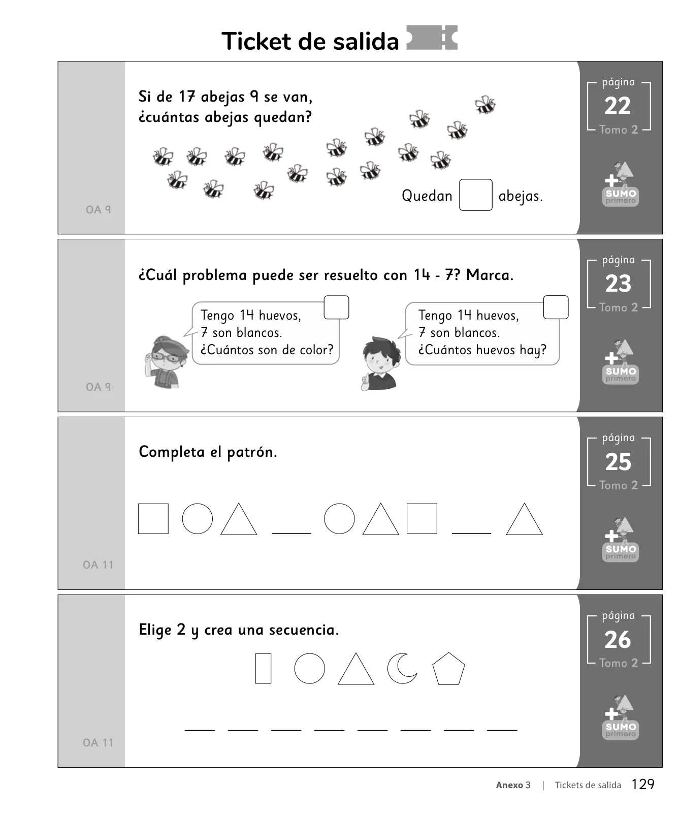 Miniatura página 131 de Sumo Primero – Primero Básico | Texto del Estudiante (MINEDUC) – Descargar PDF · 2024