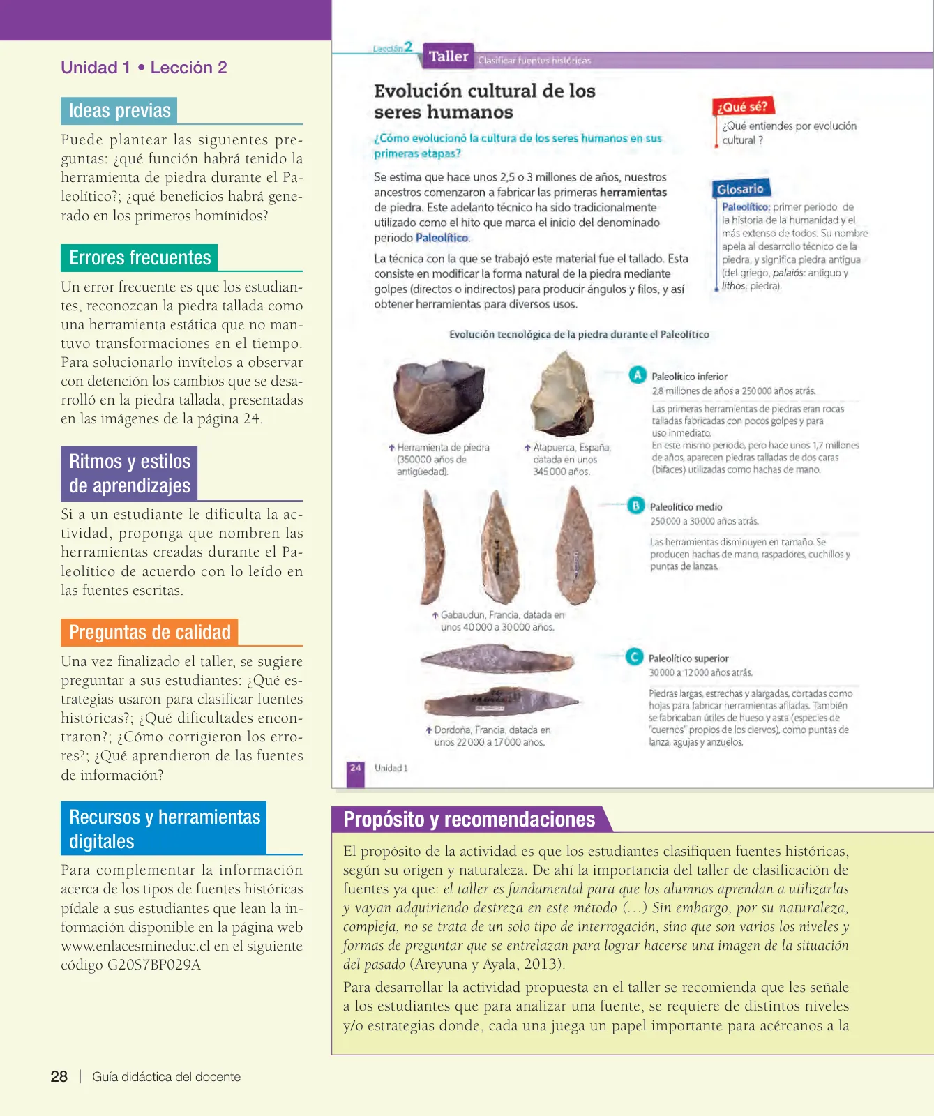 Página 29 de Historia, Geografía y Ciencias Sociales – Séptimo Básico | Texto del Estudiante MINEDUC – Descargar PDF · 2024