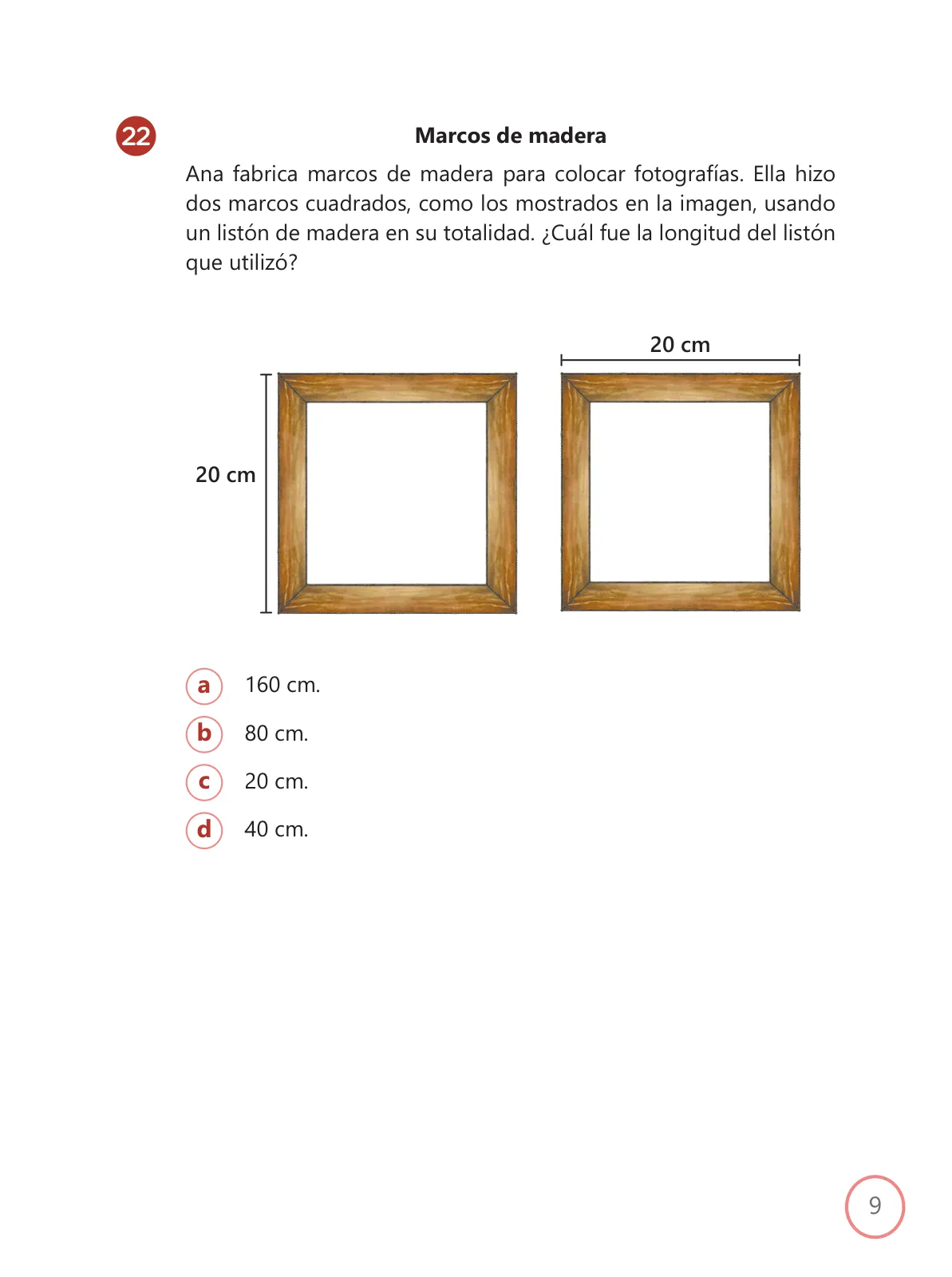 Miniatura página 9 de Kit de evaluación Salida 2 Demostrando lo que aprendimos : Matemática, tercer trimestre, ﻿Cuarto grado - Primaria · 2019