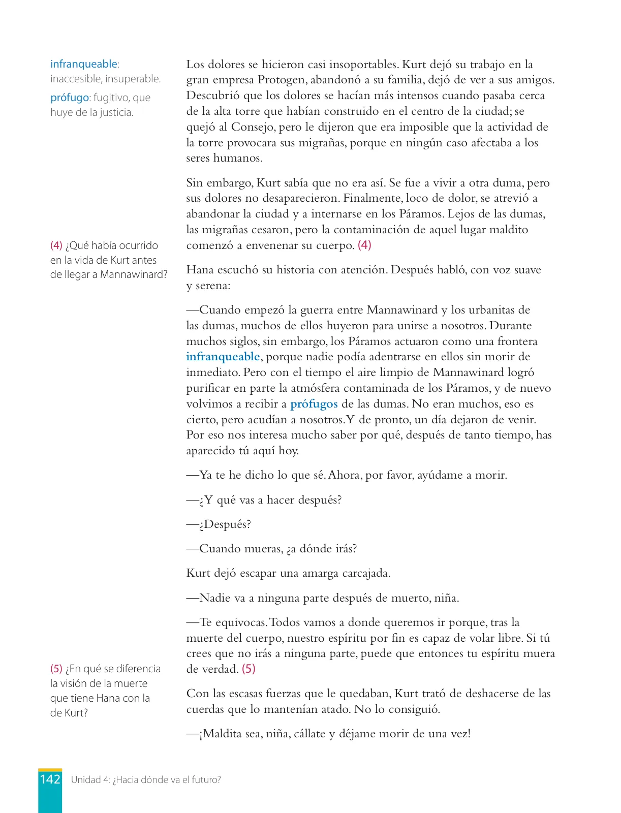 Página 144 de Lengua y Literatura – Octavo Básico | Texto del Estudiante MINEDUC – Descargar PDF · 2024