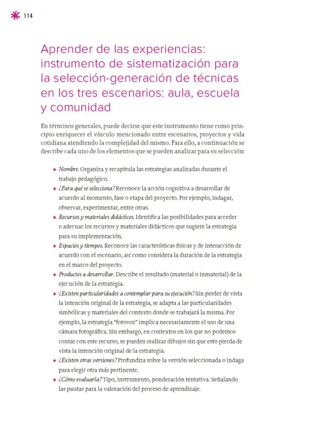 Página 115 de Un libro sin recetas para la maestra y el maestro. Fase 6. Libro de Educación Telesecundaria Grado 1°, 2°, 3° Ciclo Escolar 2025 - 2026