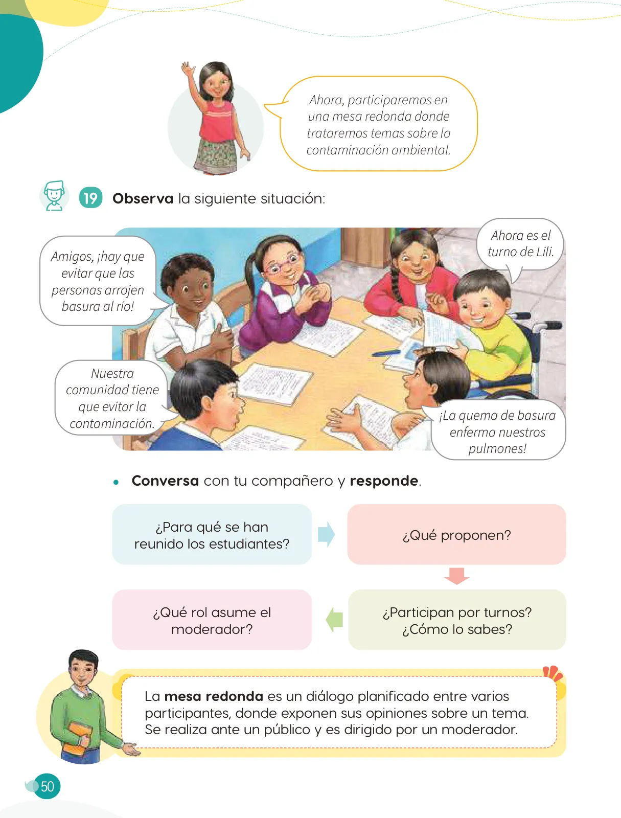 Página 52 de Cuadernillo de Comunicación 3. Tercer grado de Primaria · 2024