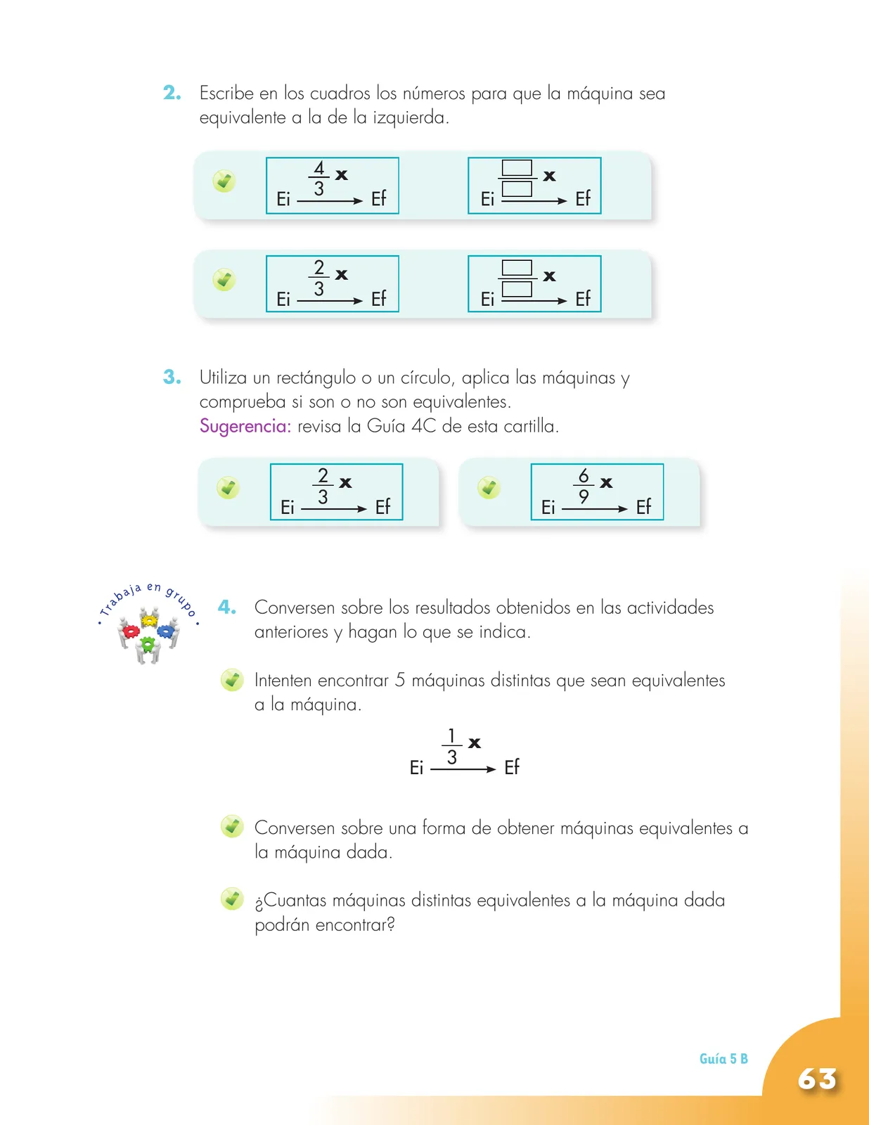 Miniatura página 63 de Matematica 5° · Cartilla 01