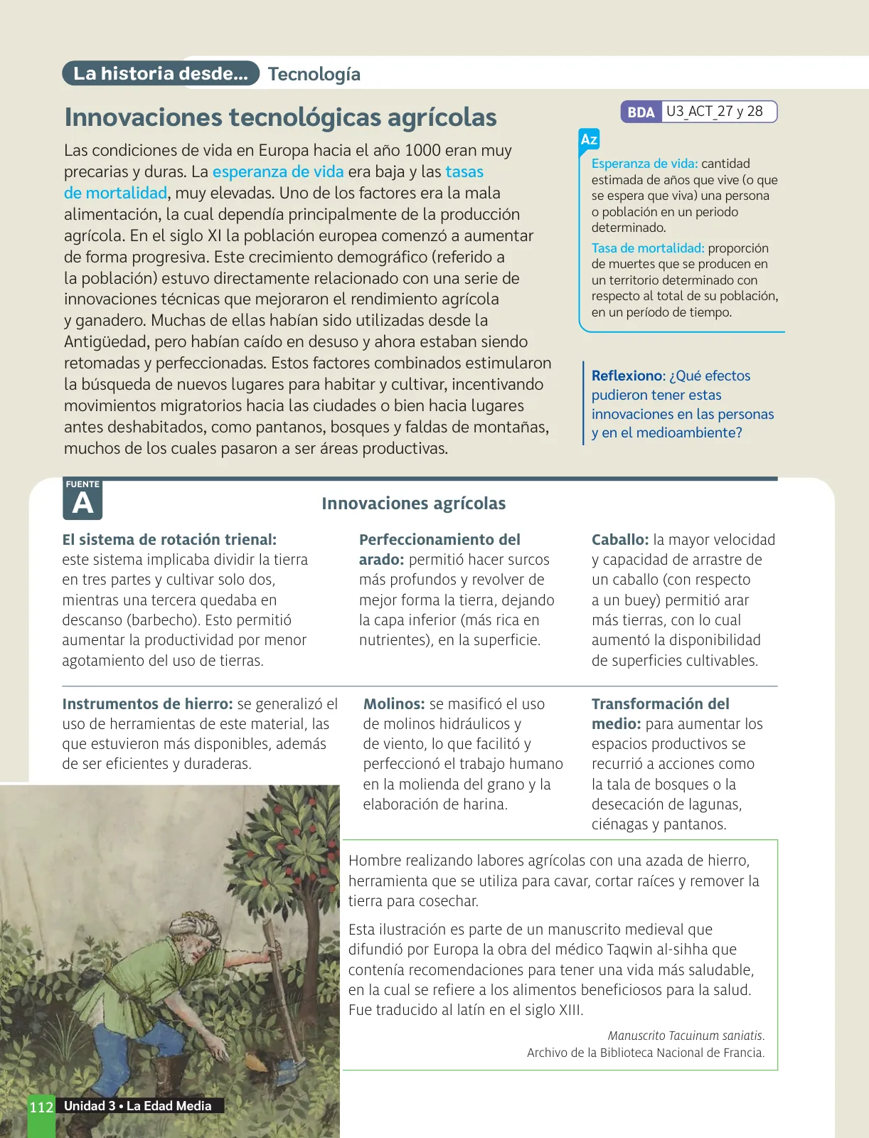 Página 114 de Historia, Geografía y Ciencias Sociales – Séptimo Básico | Texto del Estudiante MINEDUC – Descargar PDF · 2024